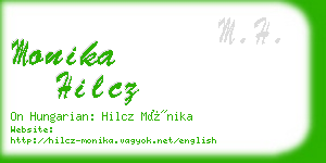 monika hilcz business card